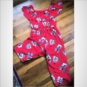 3x off the shoulder jumpsuit